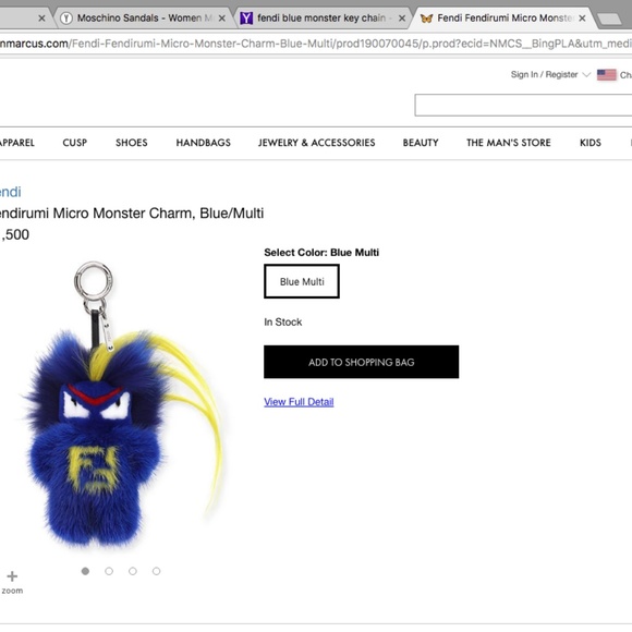 Fendi Micro Monster Charm - Picture 6 of 6